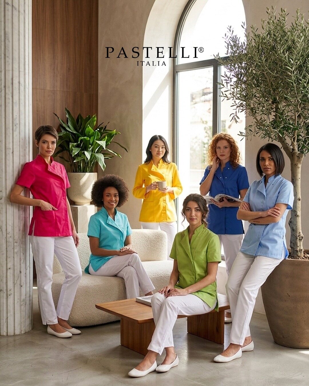 Collezione Pastelli in colori vivaci
